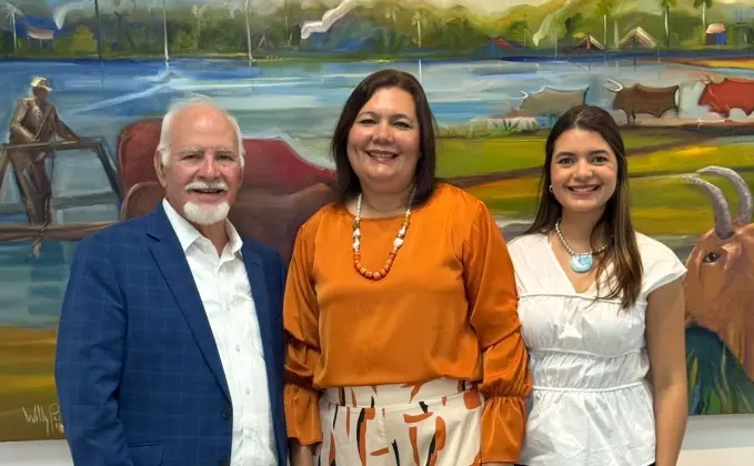 Willy Pérez, Rocío Pérez y Ana Pérez.