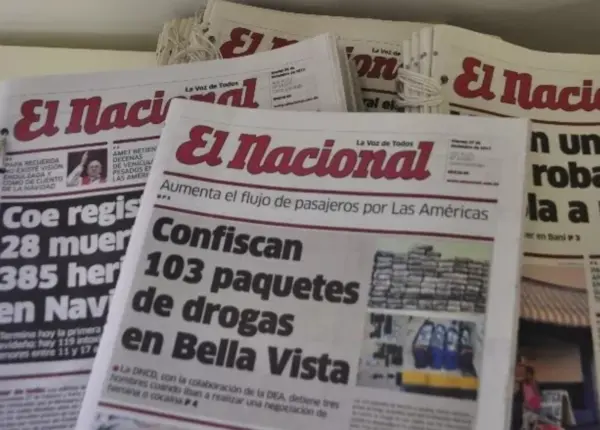 El Nacional cumplirá  60 años el próximo 11 de septiembre. Fue fundado en el año  1966.
