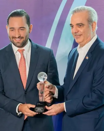 José Eduardo Herrera y Luis Abinader.