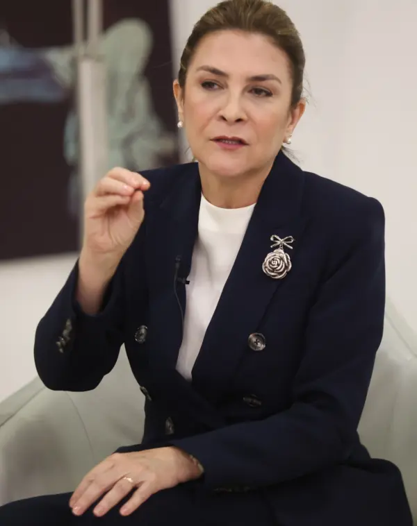 Carolina Mejía, alcaldesa y secretaria general del PRM.    José De León