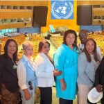 Autoridades de Samaná visitan ONU por invitación de la Fundación Rincón