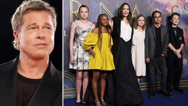 Brad Pitt y sus hijos está distanciados