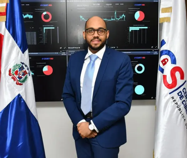 Carlos Leonardo, director del Equipo de Respuesta a Incidentes Cibernéticos (CSIRT-RD)