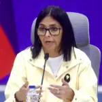 Delcy Rodríguez asegura que tiene un problema de salud, sin dar más detalles