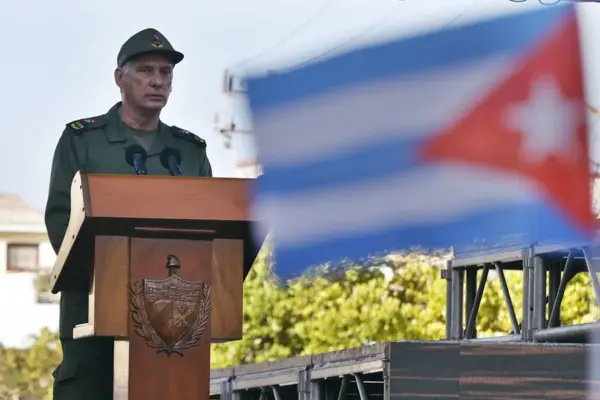 Fotografía de archivo del presidente cubano, Miguel Díaz-Canel, en La Habana (Cuba). EFE