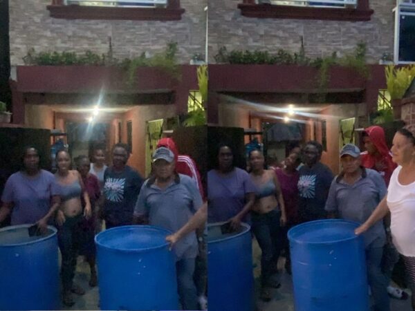 Escacez de agua en San Cristóbal