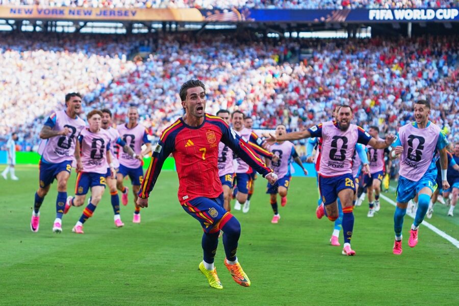 APTOPIX Argentina Spain WCup Soccer