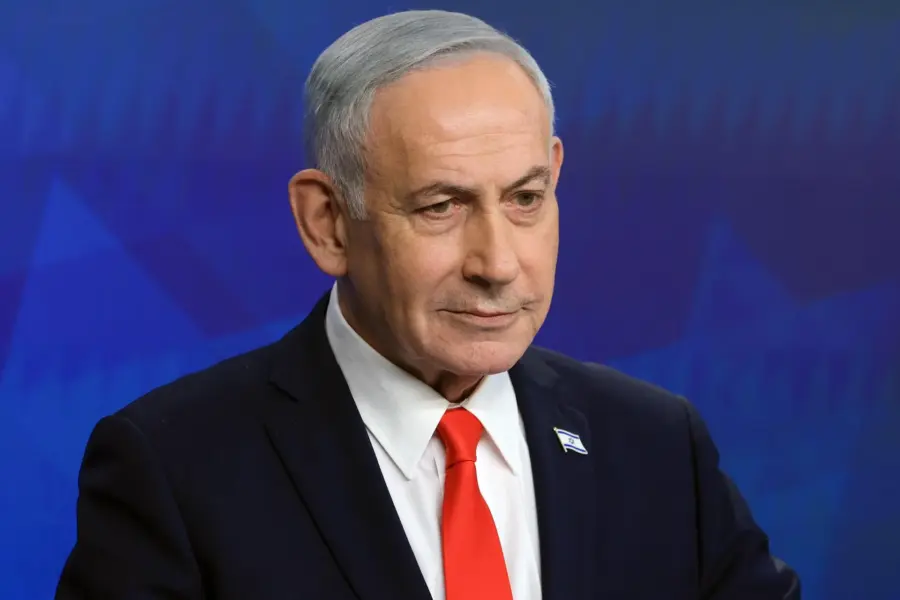 . El primer ministro israelí, Benjamin Netanyahu, durante una rueda de prensa en Jerusalén. EFE