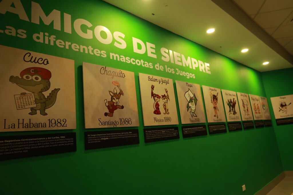Los niños podrán disfrutar de una zona infantil que muestra imágenes de las mascotas de los últimos juegos. Elieser Tapia.