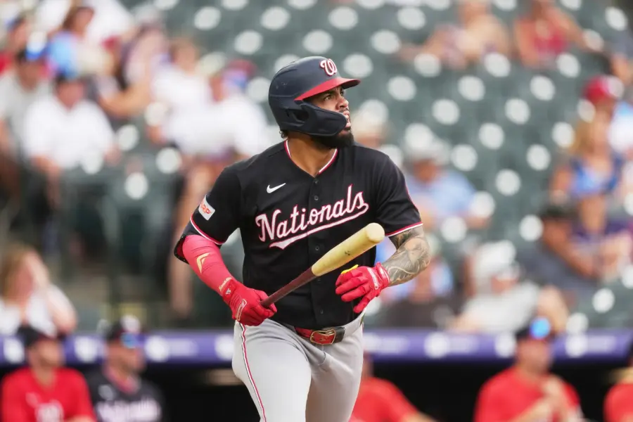 Nationals Rockies Baseball