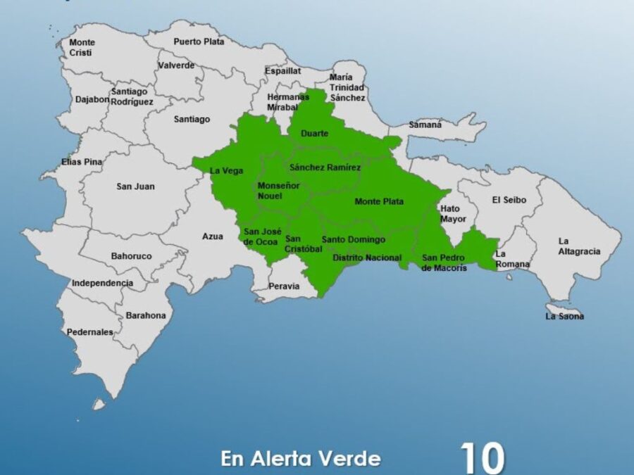 Mapa de alerta-COE