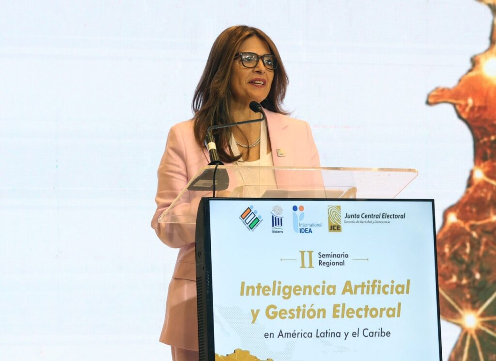 Marcela Ríos, directora de IDEA Internacional para América Latina y el Caribe. José de León.