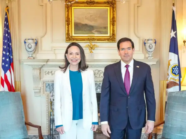 Marco Rubio y María Corina Machado/Fuente externa