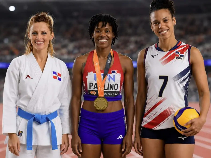 Marileidy, las Reinas del Caribe y Dimitrova/Fuente externa