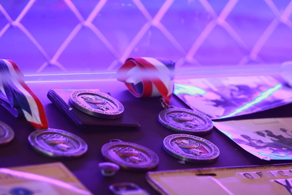Medallas obtenidas por atletas dominicanos en diferentes años. Elieser Tapia.
