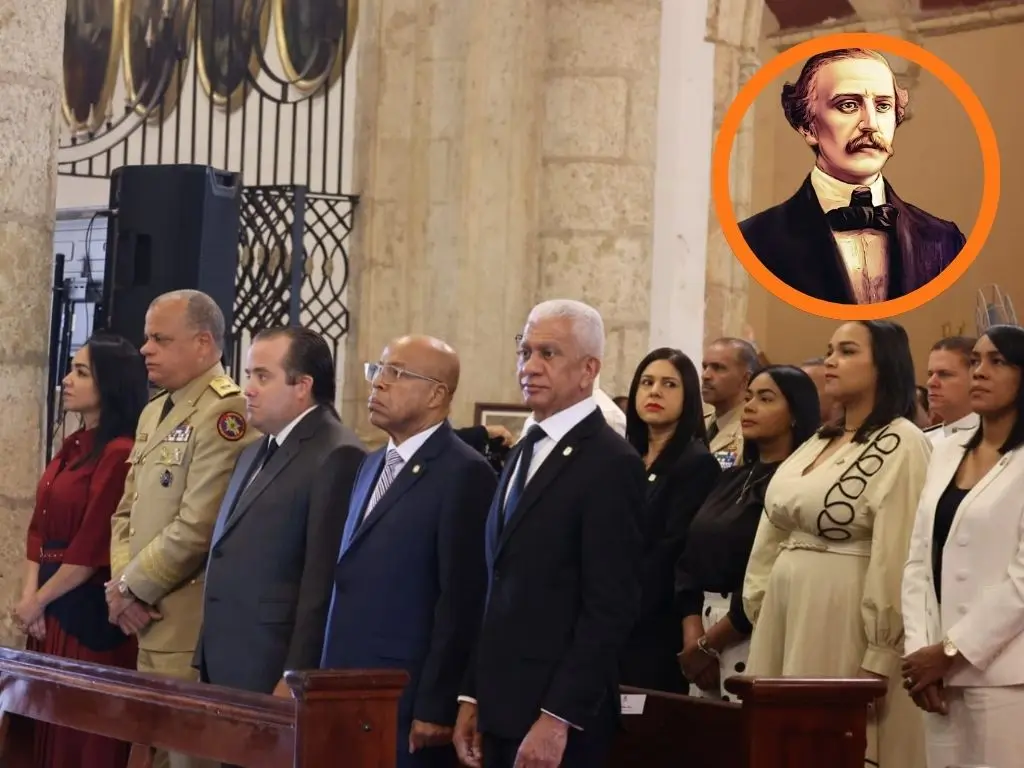 Conmemoran aniversario de la muerte de Juan Pablo Duarte en la Catedral