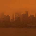 Humo de incendios forestales de Canadá arropa área triestatal