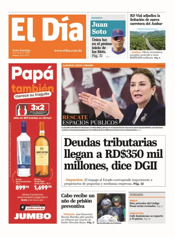Portada impresa 09-07-2026