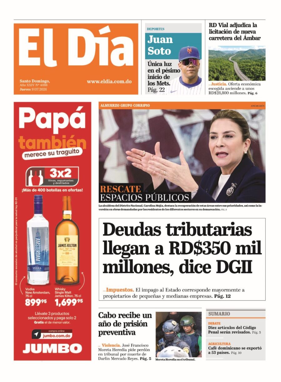 Portada impresa 09-07-2026