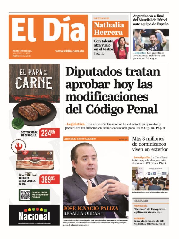 Portada impresa 16-07-2026