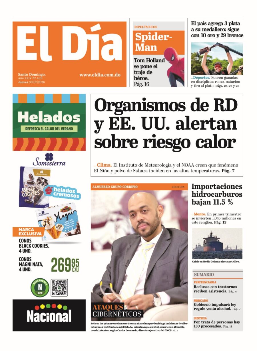 Portada impresa 30-07-2026