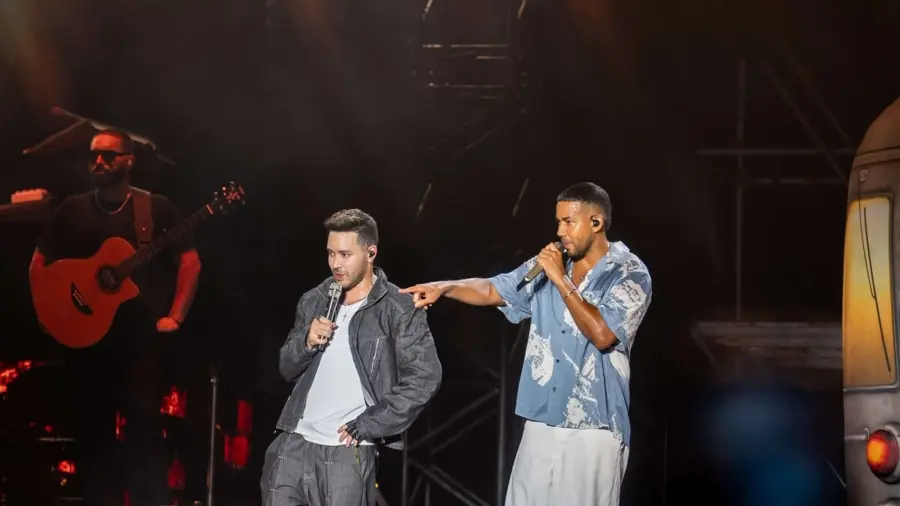 Prince Royce y Romeo santos