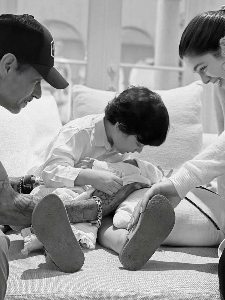 ¡Ya nació! Nadia Ferreira y Marc Anthony dan la bienvenida a su segunda hija
