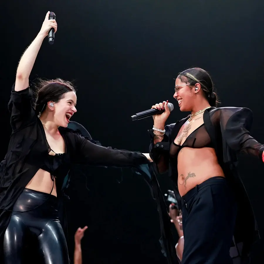 "Eres mi perla favorita": De Rosalía a Tokischa durante concierto en Bogotá
