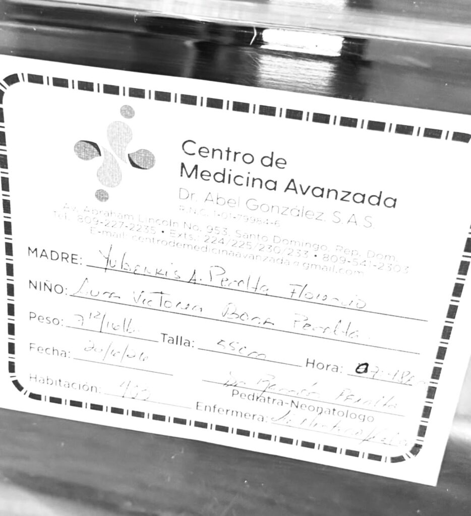 Yubelkis Peralta se convierte en madre por tercera vez
