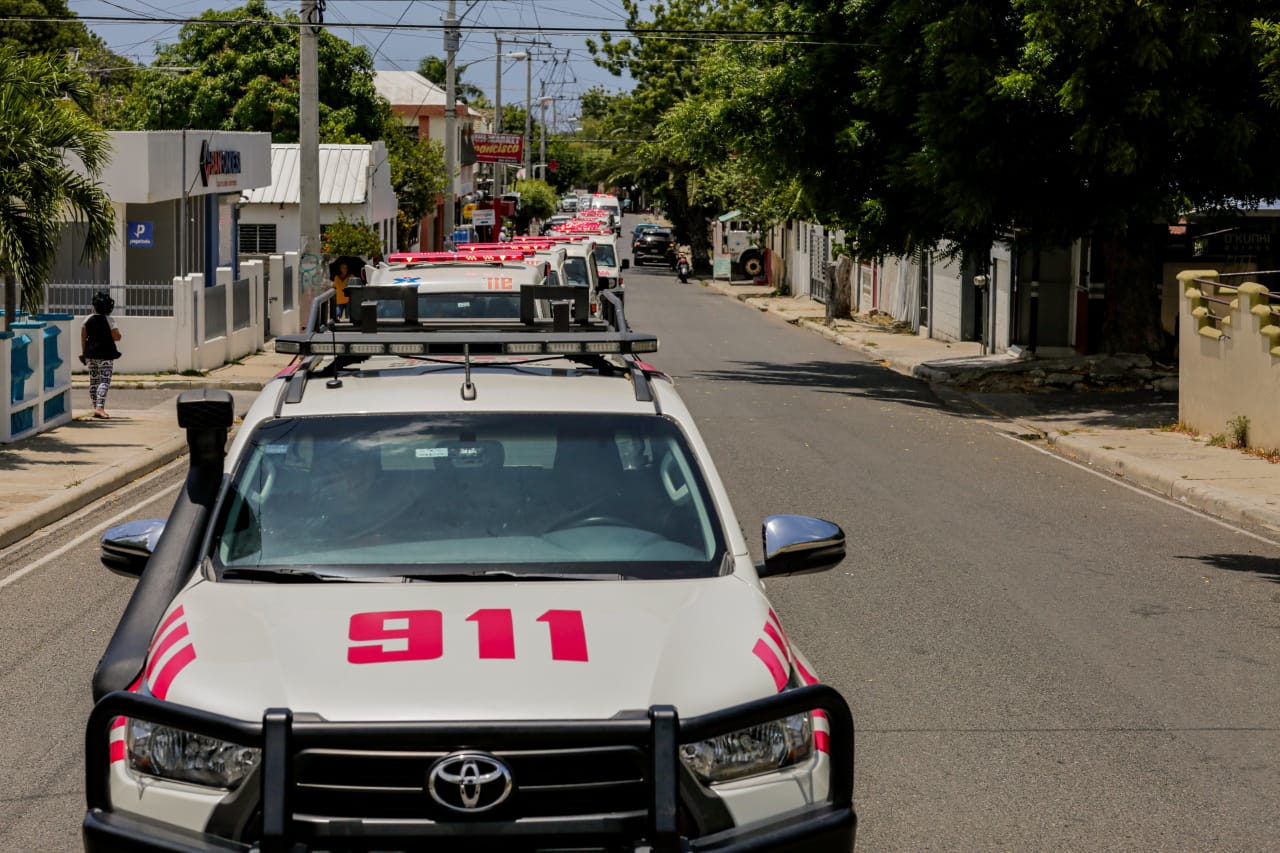 Abinader encabeza la puesta en funcionamiento del Sistema 911 en Montecristi