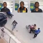 Policía apresa a tres hombres que agredieron a una mujer y su vehículo en La Ciénaga