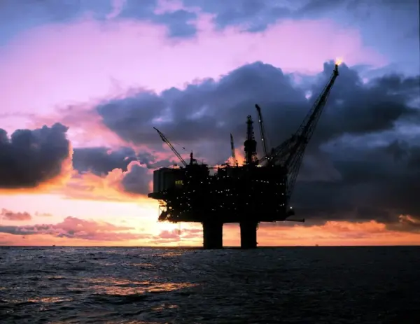 Imagen de la plataforma petrolífera Statfjord A en el Mar del Norte en una imagen de archivo. EPA