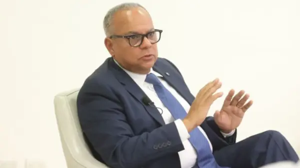 Exjuez Alejandro Moscoso Segarra en el Almuerzo del Grupo de Comunicaciones Corripio