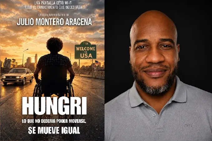 El escritor dominicano Julio Montero presentará en NY su libro "HUNGRI"