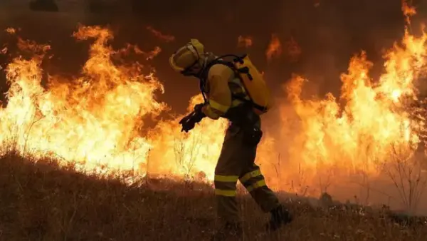 incendio en España
