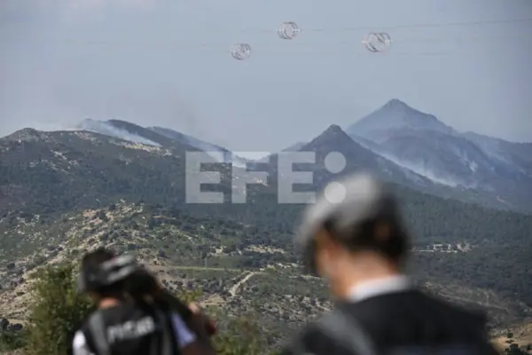 incendio en España