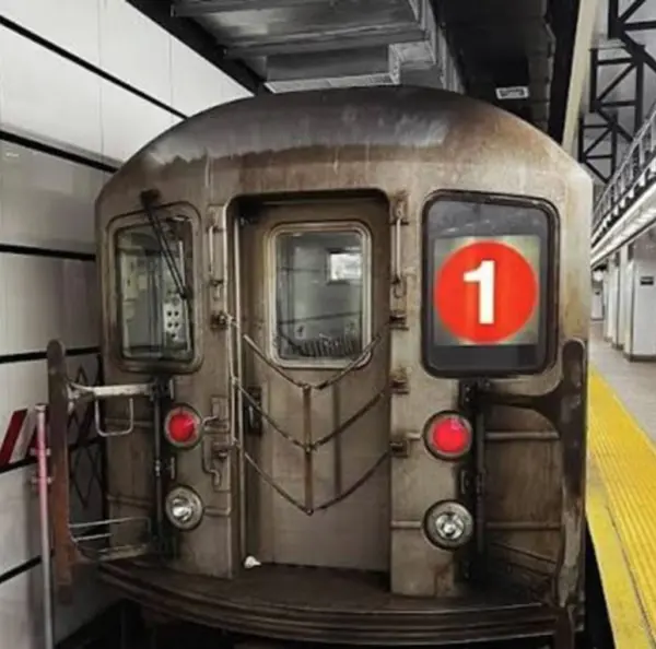 Trenes 1, 2 y 3 en Manhattan/Fuente externa