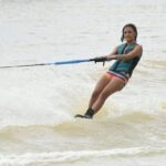 Francesca Pigozzi suma otra medalla más en esquí náutico de los Centroamericanos
