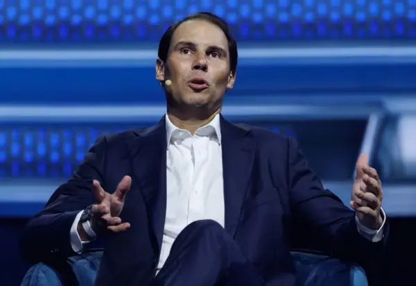 Fotografía de archivo del tenista español Rafael Nadal durante la edición inaugural en Estados Unidos del America Business Forum, en Miami (EE.UU.).