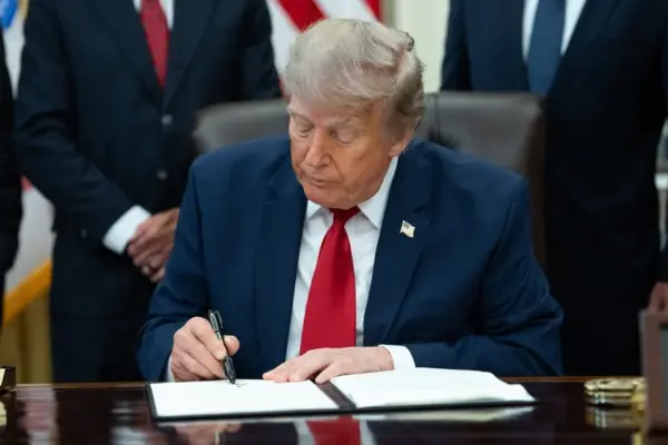 Fotografía de archivo del presidente de Estados Unidos, Donald Trump.