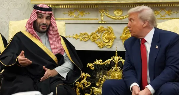 El príncipe heredero saudí, Mohamed bin Salmán, pide a Trump priorizar diálogo para evitar en la región un conflicto  amplio.