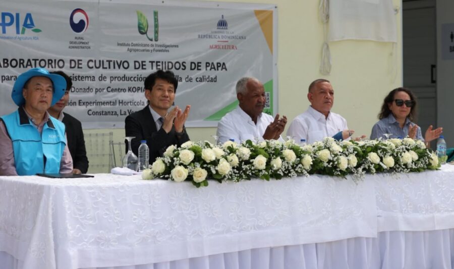 El IDIAF dirigirá un laboratorio instalado en Constanza con la cooperación de  República de Corea del Sur.