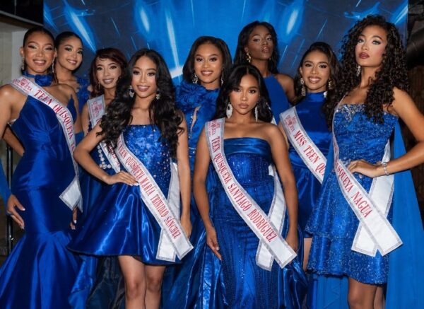Las candidatas al Teen.