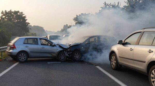 Sólo 20,074 accidentes se produjeron en el centro de trabajo, mientras que 15,107  sucedieron durante el trayecto.  Archivo