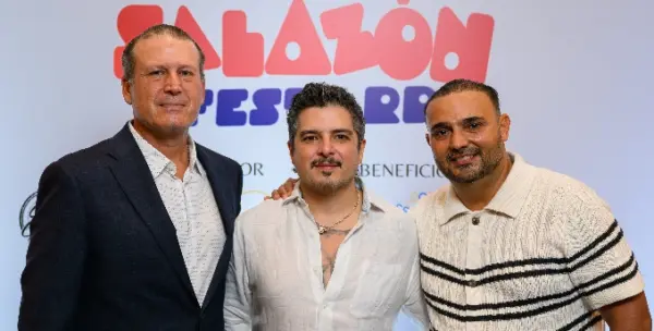 Giancarlo Bonarelli, Oeter Meng y Saverio Stassi.