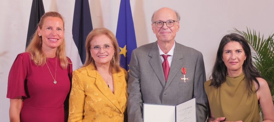 Maike Friedrichsen, Begoña Mínguez, Herbert Stefan Stern Díaz y Serap Güler.