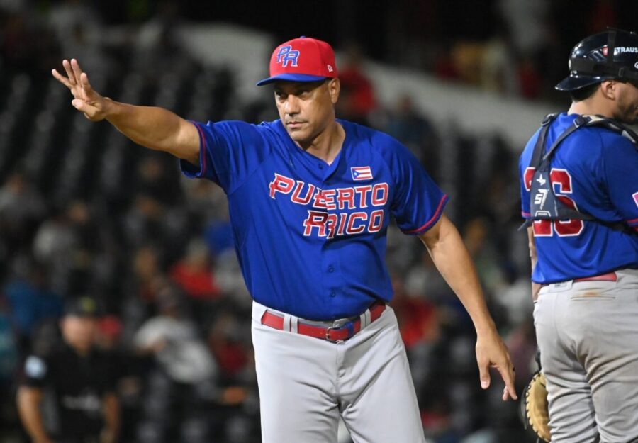Juan “Igor” González, dirigente equipo  béisbol de Puerto Rico