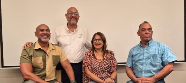 Salvador Batista, Tony Arias Gil,  Yamira Taveras y José Ramón Torres.