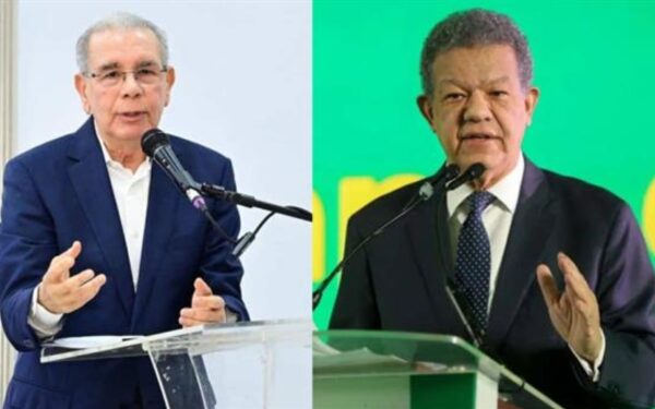 Daniloy Leonel  coinciden en el discurso contra el Gobierno.