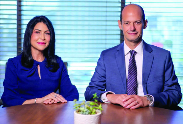 Amelia Reyes Mora y Alejandro Cambiaso.